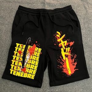 RUCKING FOTTEN x TENEBRE "Terror Beyond Belief" Sweat Shorts Dario Argento